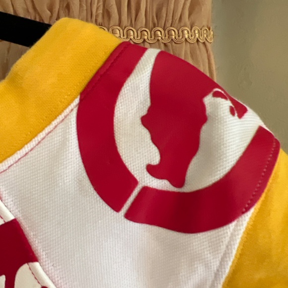 Ecko Red Edgy Bright Cropped Logo Top - Picture 5 of 8